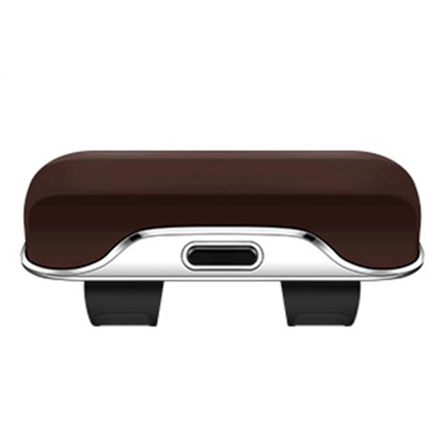 Soporte para gafas de sol para visera de coche, organizador para visera solar de coche Marrón