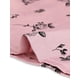 thumbnail image 5 of INSPIRE CHIC Vestido de tirantes ajustables para mujeres, lindo mini overall en color rosa con flores, 5 of 7
