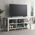 thumbnail image 2 of Evelyn&Zoe Sawyer Rectangular TV Stand for TV's up to 65", White, 2 of 9