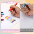 thumbnail image 4 of Uxcell 6Pcs Watercolor Gel Crayon for Coloring, Azure, 4 of 6