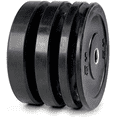 thumbnail image 3 of Par De Bumper Rígido Color Negro 10 Lbs RVT Sports A00004596, 3 of 3