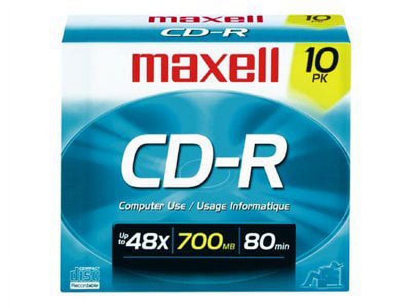 MAXELL 622860/648210 80-Minute/700 MB CD-R 622860/648210 - image 2 of 2