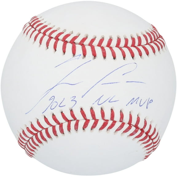 Ronald Acua Jr. Atlanta Braves Autographed Baseball with "2023 NL MVP" Inscription - Fanatics Authentic Certified