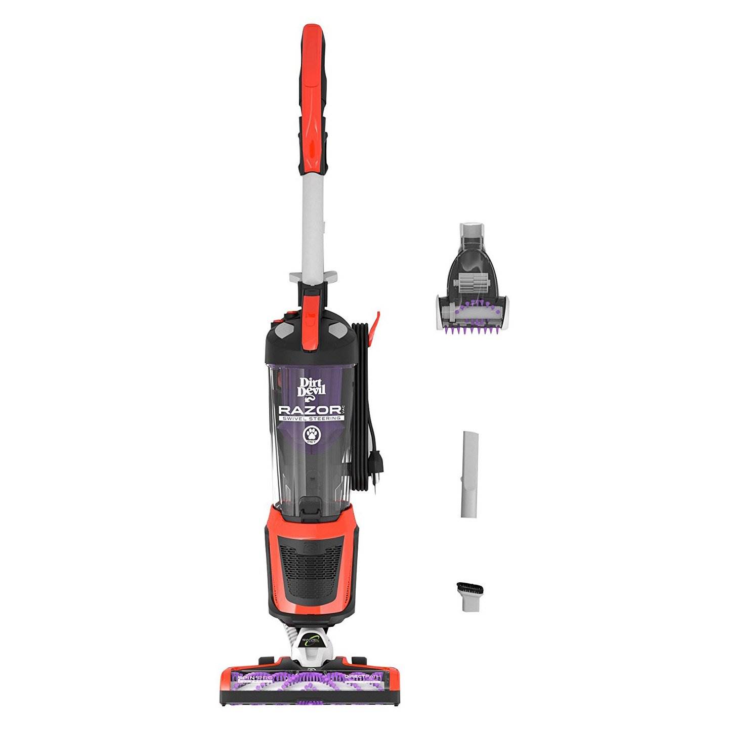 Dirt Devil Razor Pet Swivel Steer Upright Bagless Vacuum (Certified