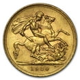 thumbnail image 2 of 1925-1932 South Africa Gold Sovereign George V Avg Circ, 2 of 2