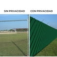 thumbnail image 2 of KARLEN| ¡Mantén tu privacidad intacta y protege tus cercas con la Cinta Rompe Vientos para Malla Ciclónica! Resina 100% Virgen, Protección UV, Color Verde, ¡3 Metros de Tranquilidad! Karlen 46.5m 63Mm, 2 of 2
