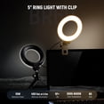 thumbnail image 2 of Ring Light Neewer Basic 5 BR60 para iluminación de videoconferencias, 2 of 8