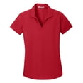thumbnail image 5 of Womens Dry Zone Grid Polyester Polo T-Shirt Engine Red Medium, 5 of 6