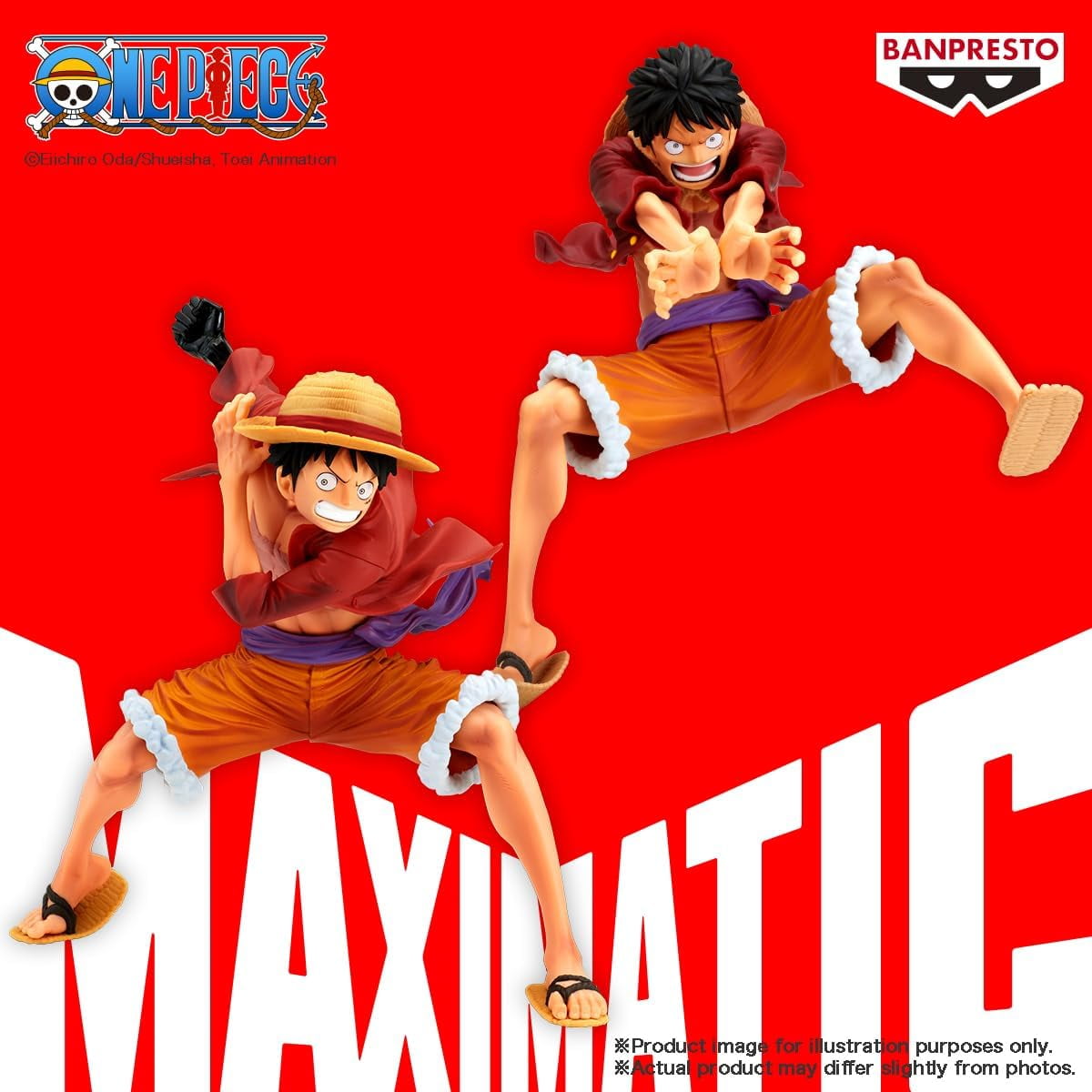 Banpresto - One Piece - Monkey D. Luffy I - II Special (ver. A), Maximatic Figure