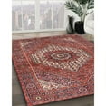 thumbnail image 3 of Ahgly Company Machine Washable Indoor Rectangle Traditional Tomato Red Area Rugs, 8' x 10', 3 of 7