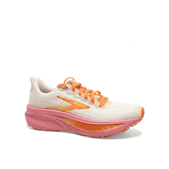 Brooks Ghost 17 Women's Neutral Running Shoes, Cushioned Road Running Sneakers Coconut Candy Limeade Size 6
