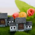 thumbnail image 2 of Bewildely Miniaturas Adornos Casa Suministros de jardinería antiguos Artesanías Decoración de paisaje Estatua Simulación Escultura vintage Artesanía, 2 of 6