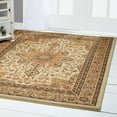 thumbnail image 3 of Home Dynamix Royalty Ursa Medallion Area Rug, Ivory, 43"x62", 3 of 6