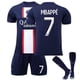 thumbnail image 1 of Camiseta de fútbol infantil n°7 Mbappé local Copa del Mundo París 28 (150-155cm), 1 of 2