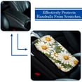 thumbnail image 5 of Daisy Soft Furry Printed 12.5x8.2 Inch Armrest Cover for Car, Armrest Accessories, 5 of 6