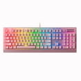 thumbnail image 4 of Razer Blackwidow V3 Wired Mechanical Gaming Keyboard for PC, Chroma RGB, Wrist Rest, Quartz, 4 of 7