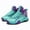 Moon Purple, variant on Woobling Kids Basketball Shoes Mid Top Sneakers Lace-up Running Shoe Durable Trainers School Athletics White Black 3Y