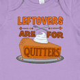 thumbnail image 4 of Inktastic Leftovers Are for Quitters with Pumpkin Pie Boys or Girls Baby Bodysuit, 4 of 5