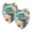 Multi-colored, variant on PhooArto Summer Fruit Watermelons Pattern Dog Bandanas, 2 Pack Soft Washable Pet Scarf Triangle for Large Dogs Puppies and Cats