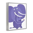 thumbnail image 2 of Stupell Industries Cottage Elephant & Bird Friends Gray Framed Giclee Art, 24 x 30, by Carla Daly, 2 of 7