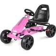 thumbnail image 1 of Go Kart de Pedales Costway Rosa Asiento regulable, 1 of 9