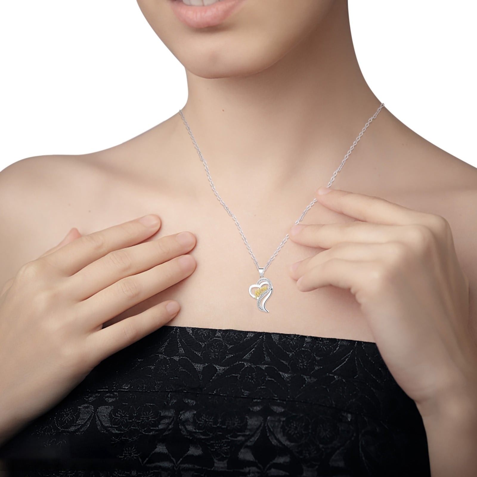 Necklace Heart Pendant Fashion 