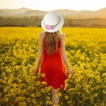thumbnail image 4 of Sombrero de 56-58cm de circunferencia, protector solar para mujer, sombrilla de playa, sombrero de paja, sombrero para el sol de verano y conjunto de bolsa de paja, 4 of 5