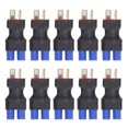 thumbnail image 2 of Conector De Batería, Adaptador De Batería Compacto RC LiPo EC3 Hembra A Enchufe T Macho Azul Y Negro Dureza Fuerte Para Barco RC ANGGREK Otros, 2 of 8