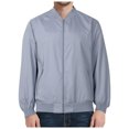 thumbnail image 2 of Mens Jackets Lightweight Slim Fit Windbreaker Softshell Wind, 2 of 2
