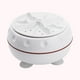 thumbnail image 2 of Mini lavadora portátil Lavadora de viaje Lavadora de suciedad USB recargable Herramienta de limpieza giratoria Limpiador USB para viaje de negocios Blanco Sunnimix minilavadora, 2 of 7