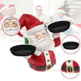 thumbnail image 4 of Para Golosinas De Muñeco De Nieve, Bandeja De Sujeción De Papá Noel, Frutero, Estante De Resina Para Fiesta En Casa, Estante De Almacenamiento De Aperitivos Advancent HA042031-02, 4 of 6