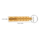 thumbnail image 2 of RUNROTOO Cigar Punch Cutter De Acero Metalizado Dorado Portátil Ideal Para Cortes Precisión Y Control Seguro, 2 of 7
