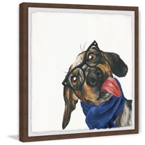 Marmont Hill "Comical Side" Framed Painting Art Print, 12.00" x 1.50"