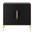 thumbnail image 6 of Accent Entry Cabinet , Black, Wood, Living Dining Room Kitchen Cafe Bistro Hospitality Restaurant, Modern Contemporary, HB37866, 6 of 9