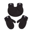 thumbnail image 2 of yuksok Couple Holding Hand Gloves Fleece Hand Muff for Cold Weather Skiing Sledding black, 2 of 9