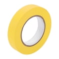 thumbnail image 1 of Cinta de enmascarar Unique Bargains, cinta para pintar autos de bricolaje, 1 pieza amarilla de 1 pulgada x 60.1 yardas, 1 of 7