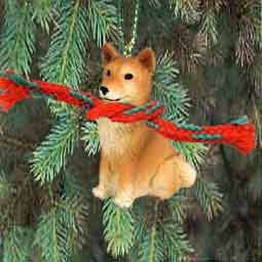 Finnish Spitz Miniature Dog Ornament