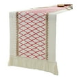 thumbnail image 1 of Bohemian Style Table Runner Boho Style Table Runner Patchwork Color Long Farmhouse Rustic Table Runner with Tassel Party Home Decor Fringe Design, 1 of 8