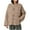 Khaki, variant on LEAVINGSUO Womens Tops Winter Coats for Women Fashion Women Solid Stand-up Collar Cardigan Down Jacket Outerwear Padded Coat