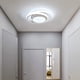 thumbnail image 4 of Lámpara de techo LED de 32 W, 6000 K, montaje empotrado redondo, iluminación de techo, color blanco, moderno, cerca de las luces del techo, para dormitorio, cocina, comedor, luces de techo (blanco frío) Sailing Electrónica, 4 of 5