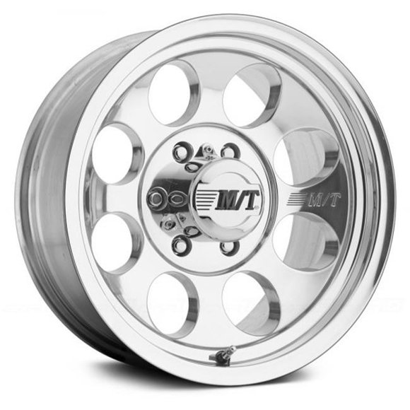Mickey Thompson MTT90000001785 8 x 6.5 Roues Classiques III à Épaisseur Arrière, Polies