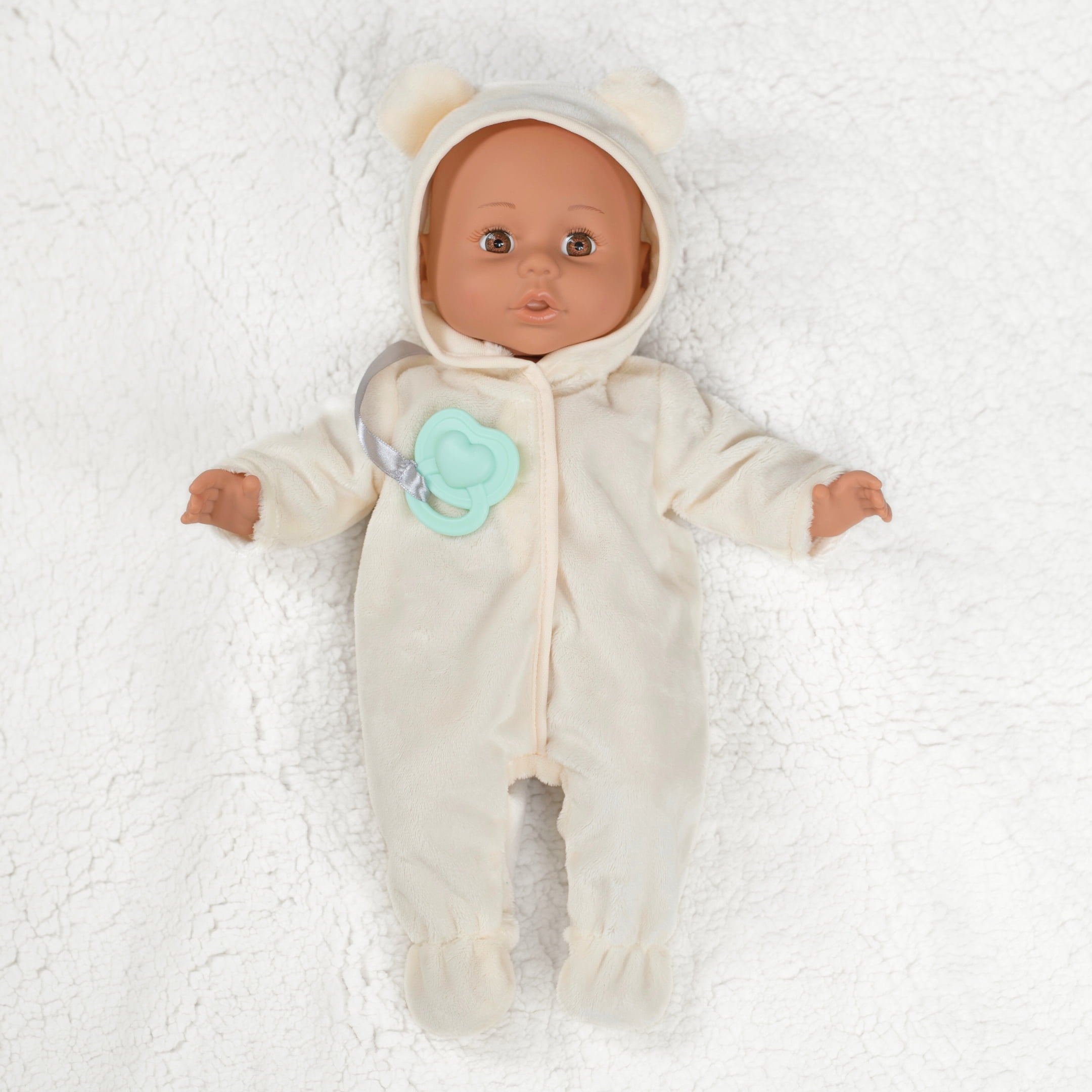 My Sweet Love 14-inch My Cuddly Baby® Doll, Ivory Onesie Outfit