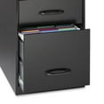 thumbnail image 3 of Space Solutions 18" Metal 2 Drawer Organizer Black, 3 of 5