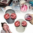 thumbnail image 1 of Juguete de Calavera con Ojos Explosivos, Gris, Aterrador y Antiestrés | Juguete Antiestrés de Descompresión | Juguete de Terror con Gusanos En Los Ojos | Regalo de Broma de Halloween para Adultos y A, 1 of 6
