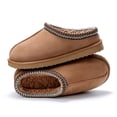thumbnail image 2 of Zapatillas Gdazzio para mujer, fuzzy, acogedoras, tobilleras, castañas, 2 of 8