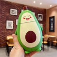 thumbnail image 3 of Avocado Glass Portable Carrying Rope Student Double-Layer Insulation Water Cup Gift Drinking Water B, 3 of 5