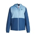 thumbnail image 6 of Reebok Men and Big Men's Jersey Lined Windbreaker Jacket with Hood, Lightweight, Sizes S-3XL, 6 of 6