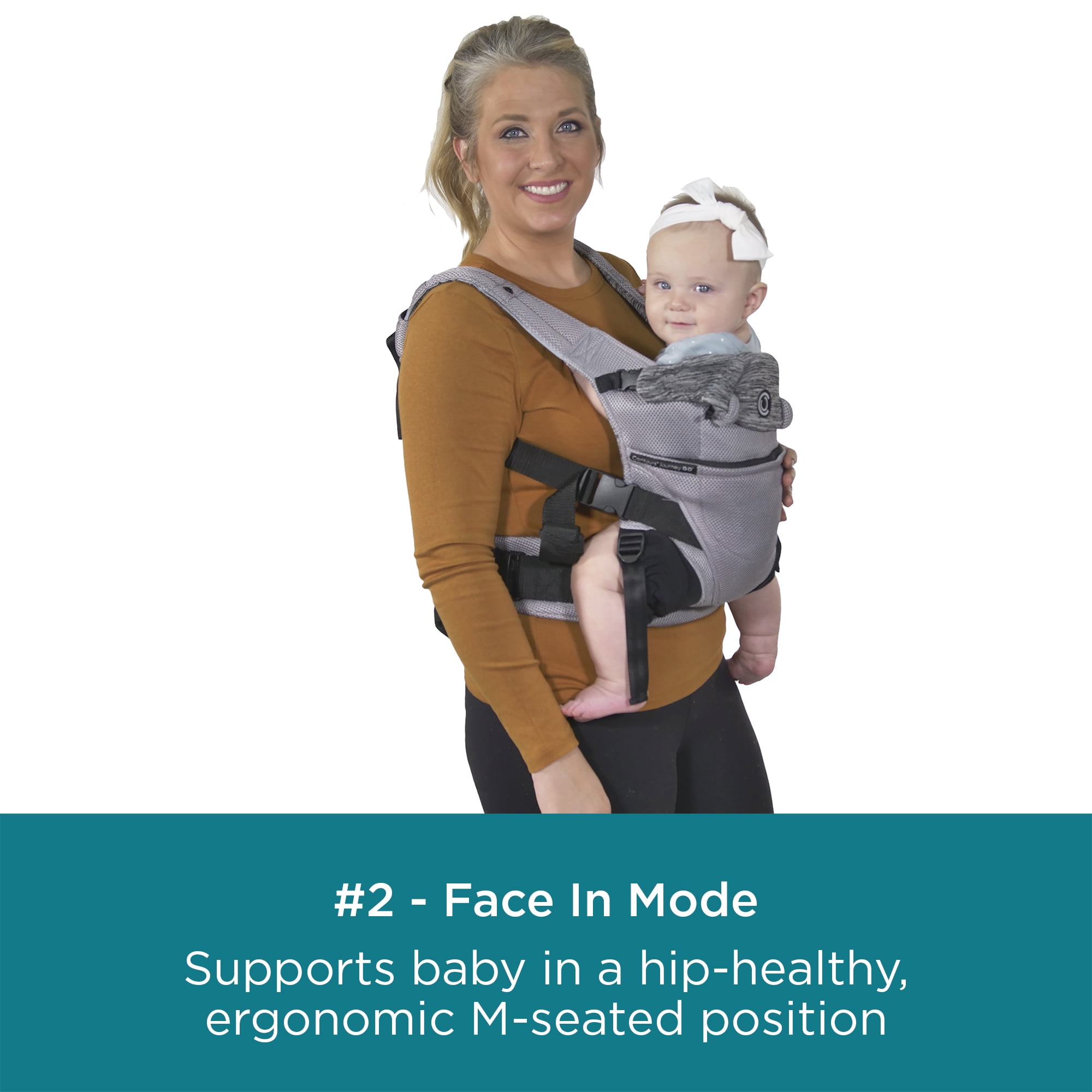 Contours Journey GO 5-Position Baby Carrier