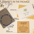 thumbnail image 5 of Elphaba Galinda Graduation Gifts for Women: Adjustable Natural Lapis Lazuli Stone Bracelet with Grad Cap Card for Friend Daughter Sister Granddaughter Class of 2026, 5 of 7