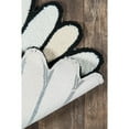 thumbnail image 3 of Novogratz by Momeni Cucina Daisy Polyester Hand Hooked Ivory Kitchen Mat 3' X 3' Round, 3 of 4